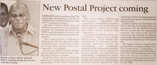 New postal project coming