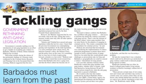 Tackling Gangs