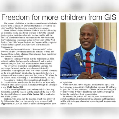 Freedom for more children from GIS