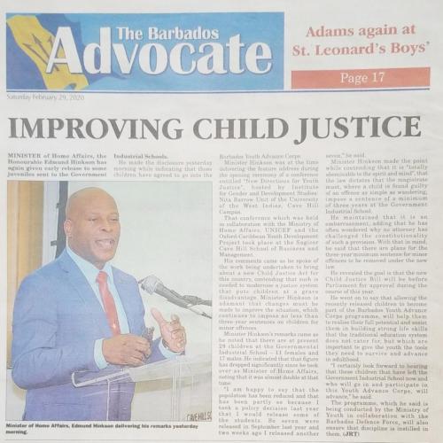 Improving Child Justice