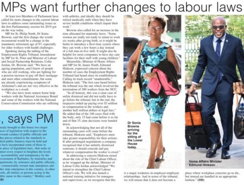 MPs want changes to labour laws