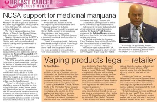 NCSA support for Medical Marijuana