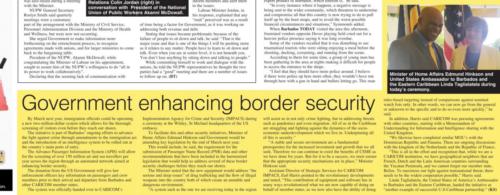 Government enhancing border security